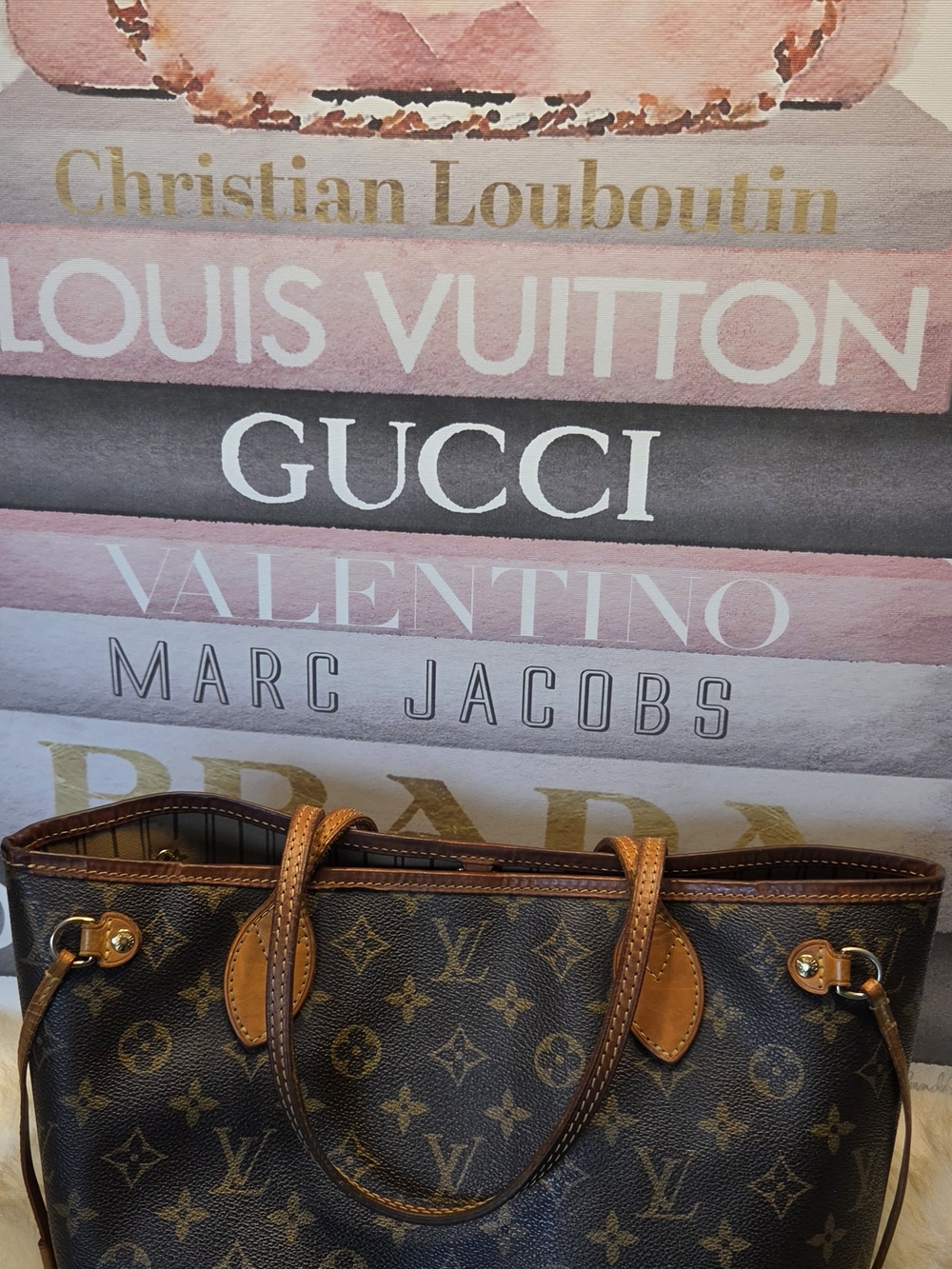 Authentic Louis Vuitton Neverfull PM - Picture 7 of 11